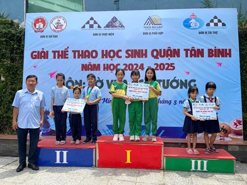 Giải thể thao học sinh quận Tân Bình - Năm học 2024-2025